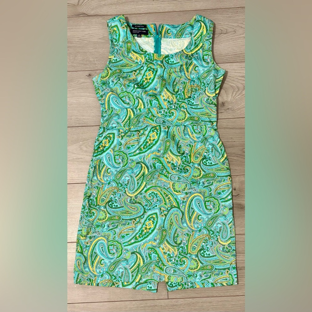Green Patterned Dress